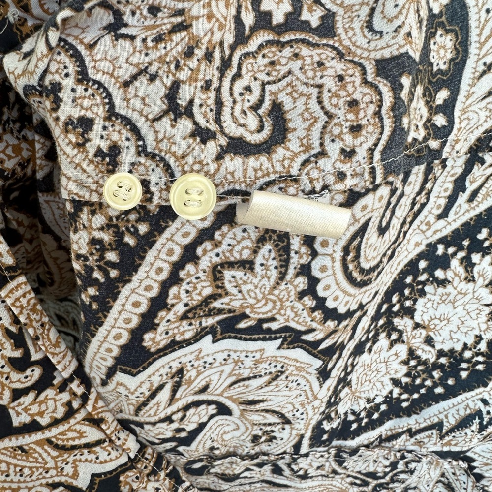 J. Crew Perfect Shirt Paisley size S - Picture 4 of 13